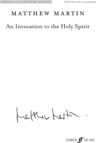 An Invocation to the Holy Spirit