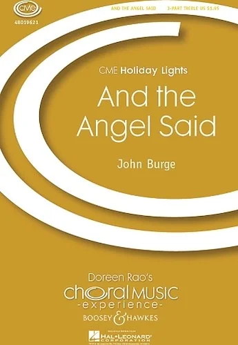 And the Angel Said - CME Holiday Lights