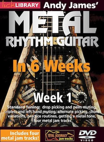 Andy James' Metal Rhythm Guitar in 6 Weeks - Week 1