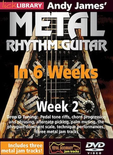 Andy James' Metal Rhythm Guitar in 6 Weeks - Week 2