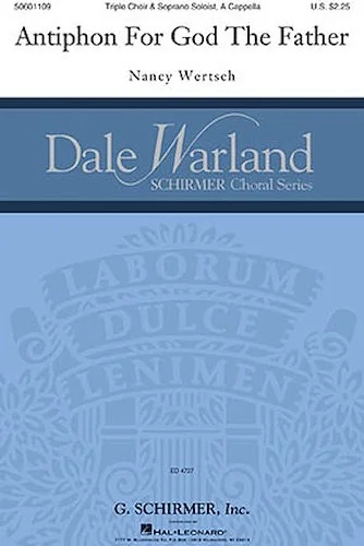 Antiphon for God the Father - Dale Warland Choral Series