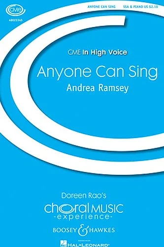 Anyone Can Sing - CME In High Voice