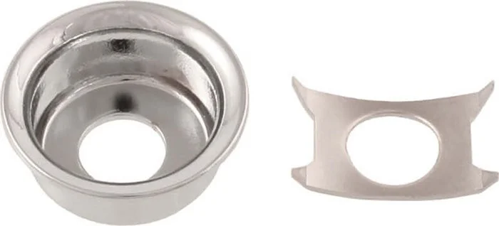 Allparts Input Cup Jackplate for Telecaster®<br>Nickel