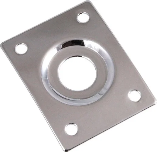 Allparts Rectangular Jackplate<br>Nickel