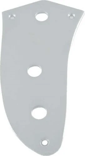 Allparts Control Plate for Jaguar®<br>Chrome