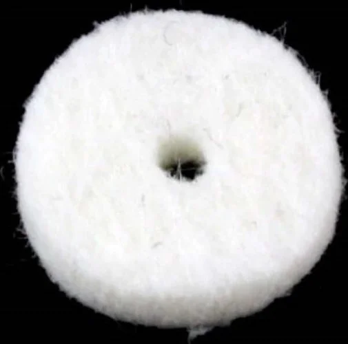 Allparts Felt Washers<br>White, Standard