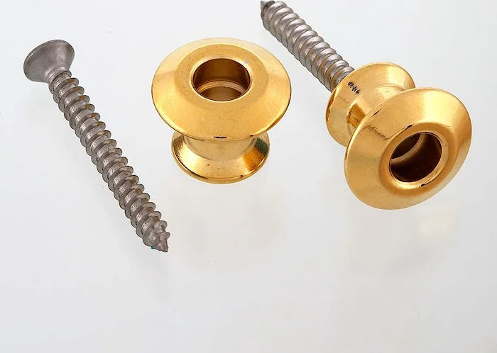 Dunlop® Strap Buttons<br>Gold