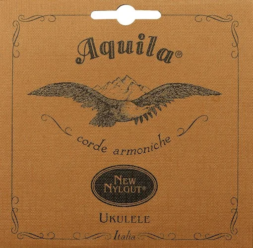 Aquila New Nylgut Ukulele Set GCEA , Concert, high-G