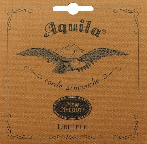 Aquila New Nylgut Ukulele Set GCEA, Soprano, low-G, wound