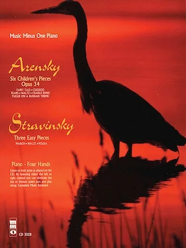 Arensky - 6 Pieces Enfantines, Op. 34; Stravinsky - 3 Easy Pieces for Piano Duet