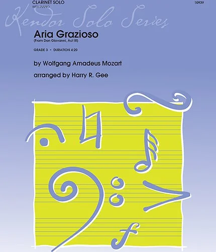 Aria Grazioso (From Don Giovanni, Act III) - (From Don Giovanni, Act III)