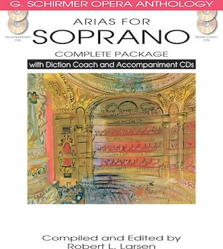 Arias for Soprano - Complete Package - with Diction Coach and Accompaniment CDs