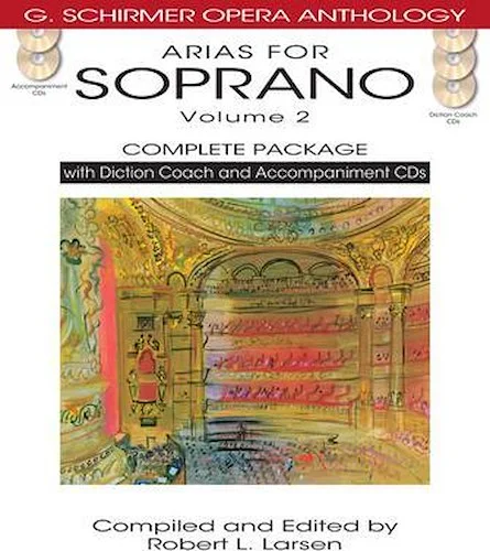 Arias for Soprano, Volume 2 - Complete Package - with Diction Coach and Accompaniment CDs