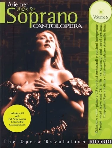 Arias for Soprano - Volume 5