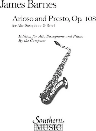 Arioso and Presto, Op. 108