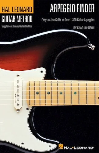 Arpeggio Finder - Easy-to-Use Guide to Over 1,300 Guitar Arpeggios