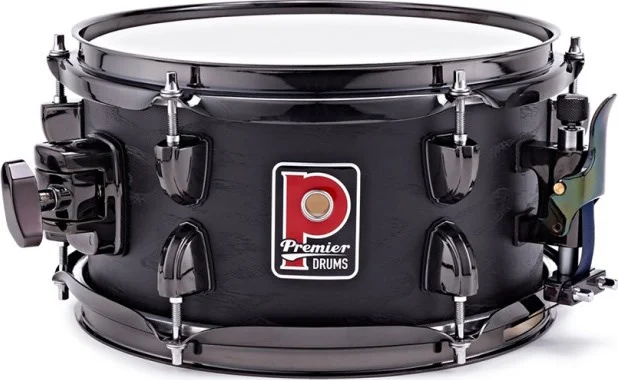 Artist 10" x 5.5" Birch Snare Drum, Stealth Black