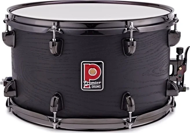 Artist 14" x 8" Birch Snare Drum, Stealth Black