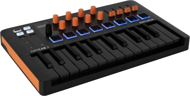 Arturia Minilab 3 25-key Usb Midi Controller - Orange Limited Edition