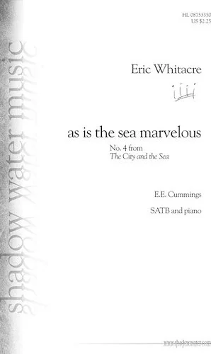 As Is the Sea Marvelous - (No. 4 from The City and the Sea)
