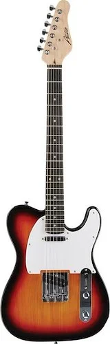 Austin Classic Bolt-On Single Cutaway Electric Guitar, Sunburst