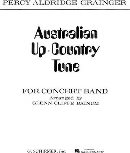 Australian Up-Country Tune