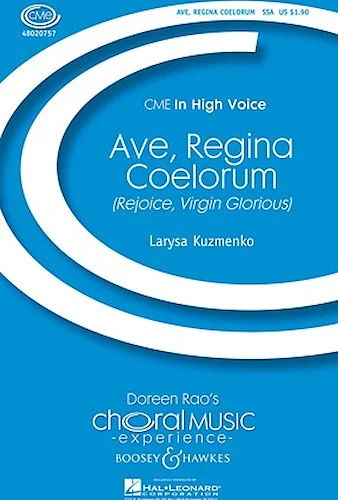 Ave, Regina Coelorum - (Rejoice, Virgin Glorious)
CME In High Voice