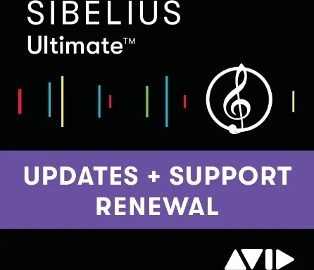 Sibelius Ultimate 3-Year Updates & Support Renewal<br>Download Code (Download)