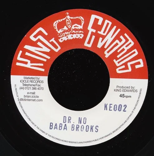 Baba Brooks - Dr. No  /  Lord Tanamo - I Had A Dream (UK press)