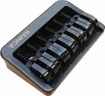 Babicz ORIGINAL SERIES FCH6 FIXED BRIDGE, 6 String, black