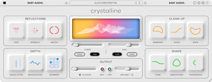 Baby Audio Crystalline (Download) <br>Crystalline - Next-Gen Algorithmic Reverb
