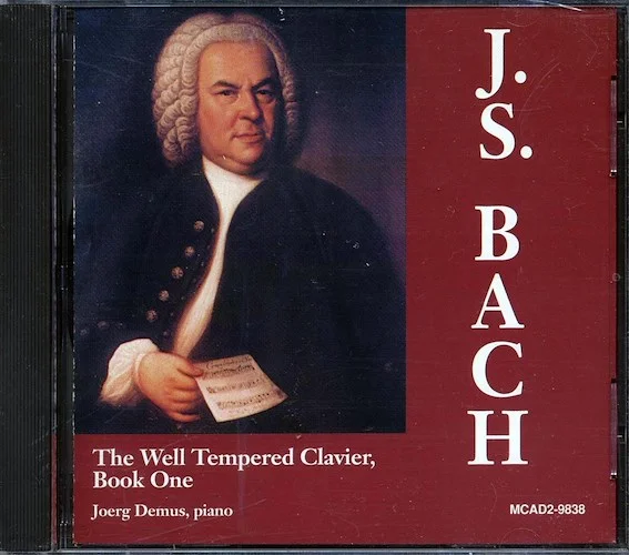 Bach, Joerg Demus - The Well-Tempered Clavier Part One Of Book One (marked/ltd stock)