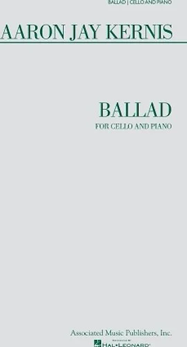 Ballad - for Cello and Piano Reduction