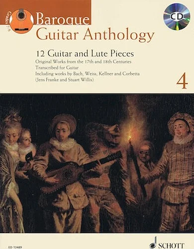 Baroque Guitar Anthology - Volume 4 - 12 Guitar and Lute Pieces