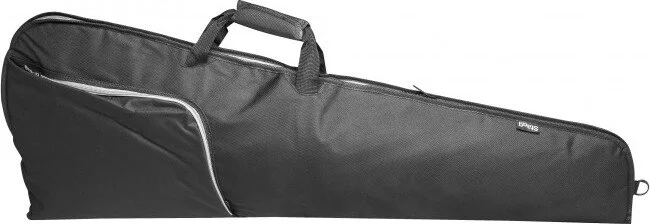 Basic series padded water repellent nylon bag for electric guitar, triangular model