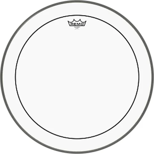 Bass, Pinstripe, Clear, 20" Diameter