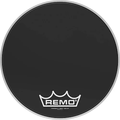 Bass, Powermax 2, Ebony, 16" Diameter, Mp