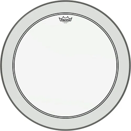 Bass, Powerstroke 3, Clear, 24" Diameter, 2-1/2" Impact Patch