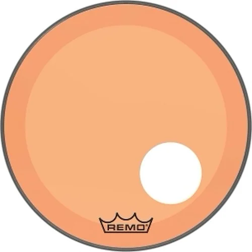 Bass, Powerstroke 3, Colortone, 20" Diameter, Orange, 5" Offset Hole