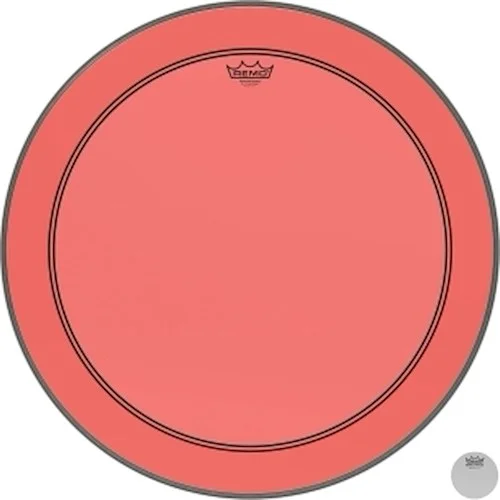 Bass, Powerstroke 3, Colortone, 26" Diameter, Red