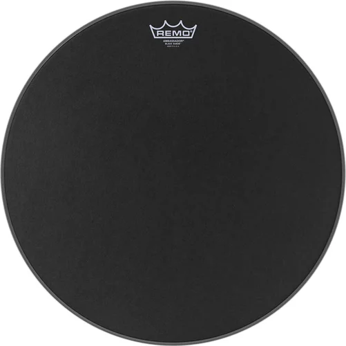 Ambassador® Black Suede™ Drumhead, 18"