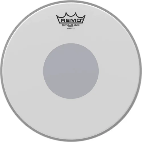 Controlled Sound® Coated Black Dot™ Drumhead - Bottom Black Dot™, 12"