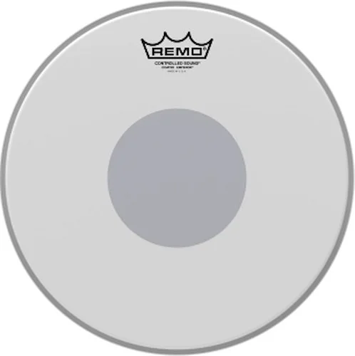 Batter, Controlled Sound, Emperor, Coated, 12" Diameter, Black Dot On Bottom