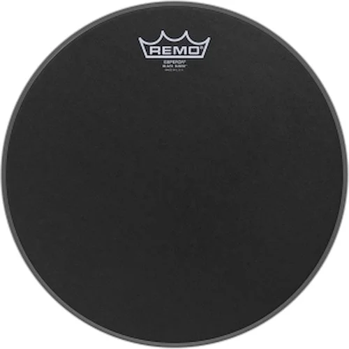 Batter, Emperor, Black Suede, 12" Diameter