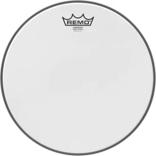 Batter, Emperor, White Suede, 12" Diameter