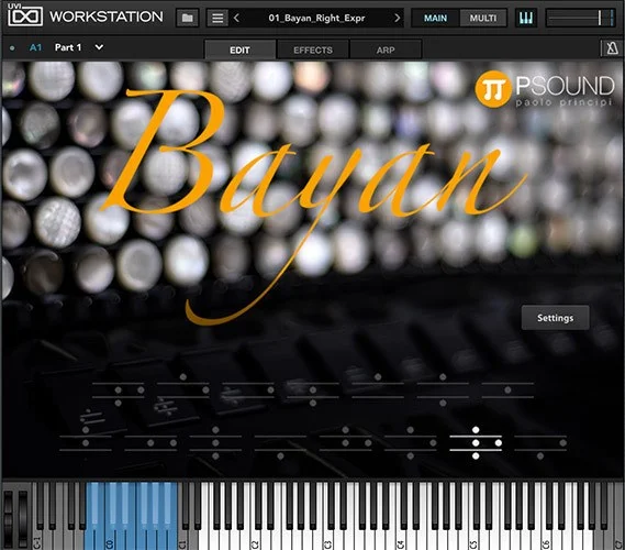 Bayan (Download)<br>Bayan: the most accurate Virtual Accordion Ever