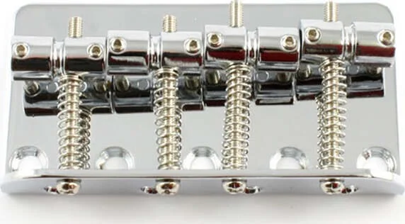 Allparts Bridge for Precision and Jazz Bass®<br>Chrome