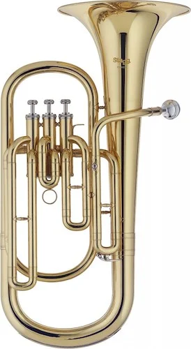 Bb Baritone w/3 valves, w/ABS case