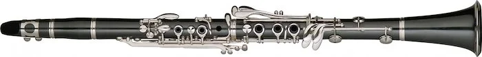 Bb Clarinet, ABS body, Boehm system, silver plated