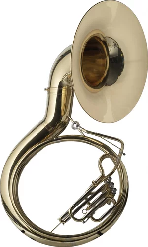 BBb Sousaphone, 3 pistons, ABS case on wheels